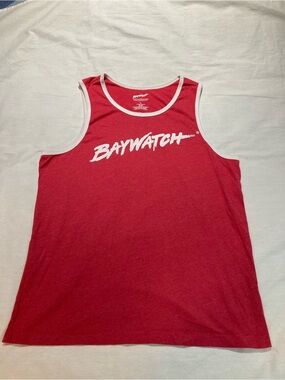 Baywatch “Malibu Beach Patrol” Tank Top, Men’s size large